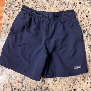 Patagonia boys Navy Elastic-Waist Shorts